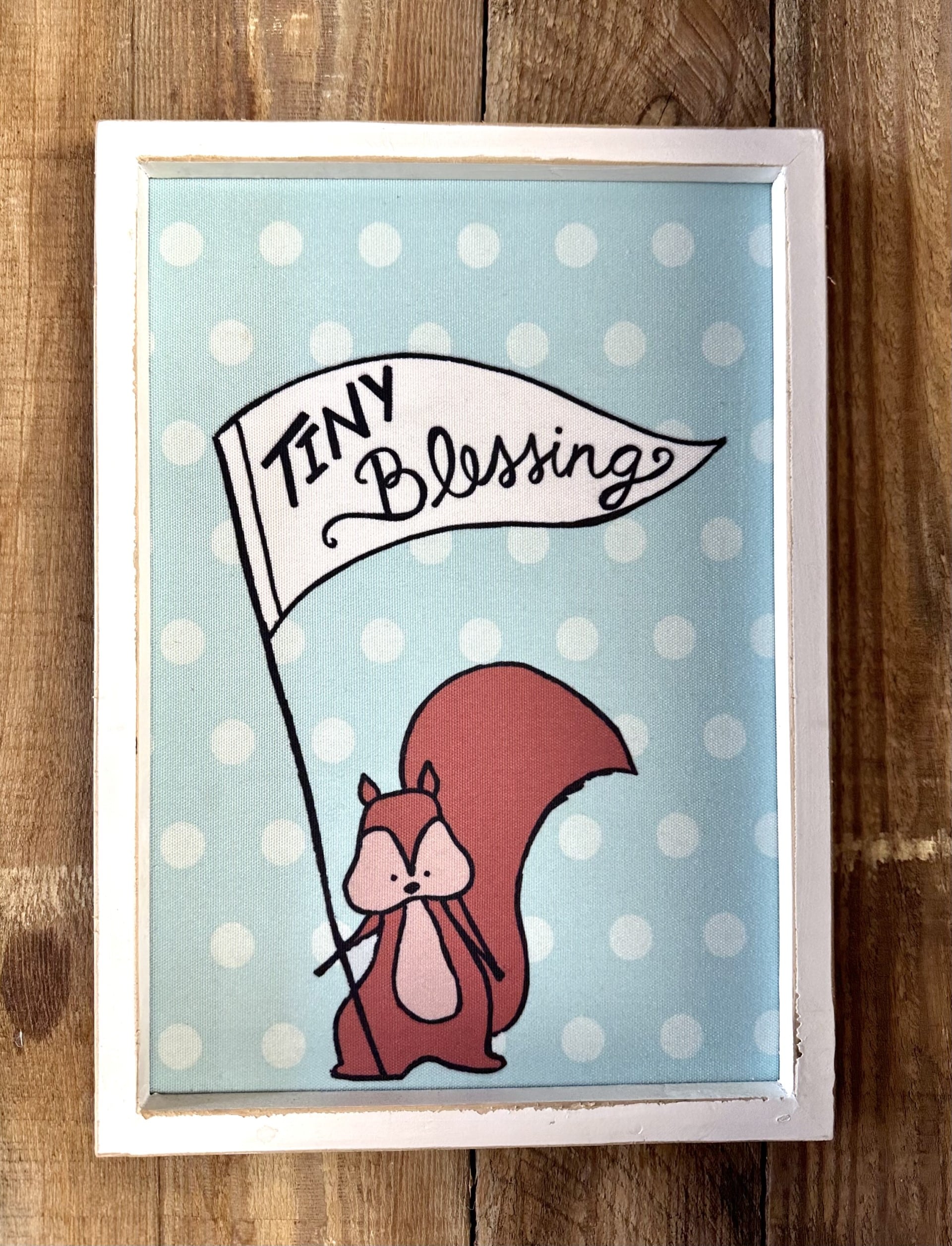 Tiny Blessings Wall Sign